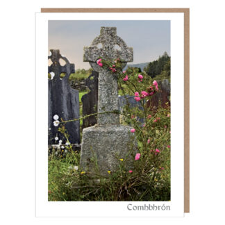 irish sympathy card celtic cross