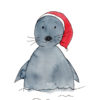 Season's Greetings - Christmas Seal