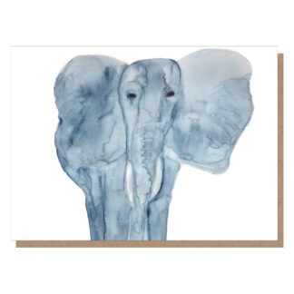 elephant art card