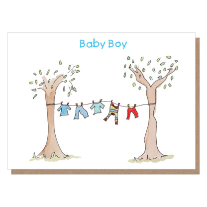 baby boy card