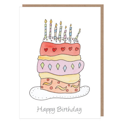 cake birthday card ireland