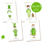 Patrick's day cards by Catherine Dunne