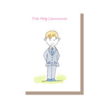 First Holy Communion card by Catherine Dunne