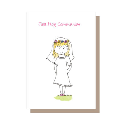 First Holy Communion card