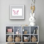 piglet wall art by catherine dunne