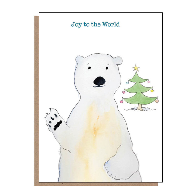 Polar Bear - Joy to the world by catherine dunne