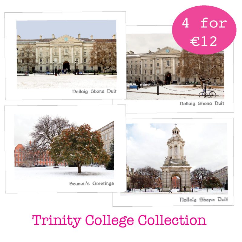 trinity college dublin christmas cards